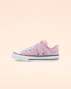 Converse Double Strap Easy-On Chuck Taylor All Star Fiu Rövidszárú Rózsaszín/Fehér/Titán | AJYMUEG-H